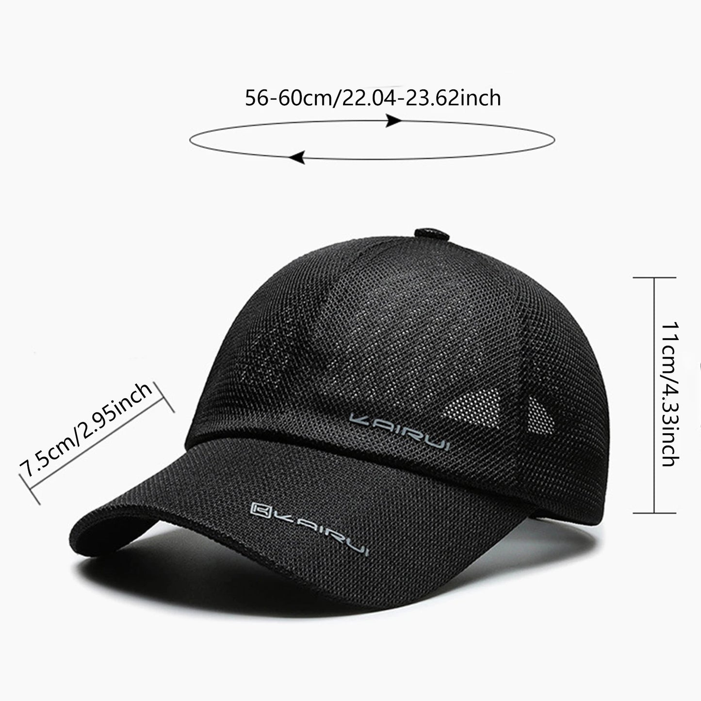 Vintage Unisex Baseball Cap Soft Full Fitted Breathable Mesh Sun Hat Tennis Cap for Outdoor Fising Camping Peaceful Pleasures Health and Wellness