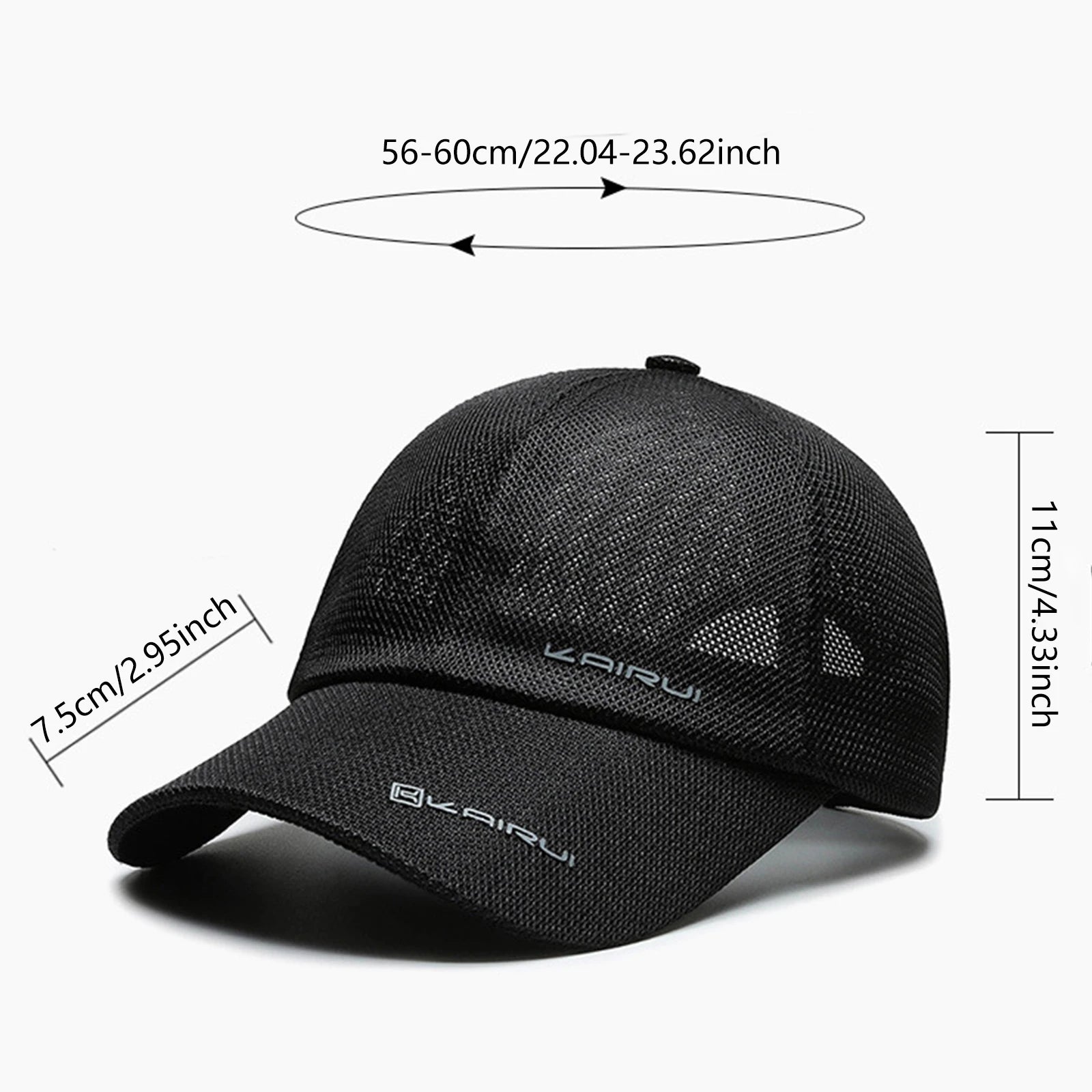 Vintage Unisex Baseball Cap Soft Full Fitted Breathable Mesh Sun Hat Tennis Cap for Outdoor Fising Camping Peaceful Pleasures Health and Wellness