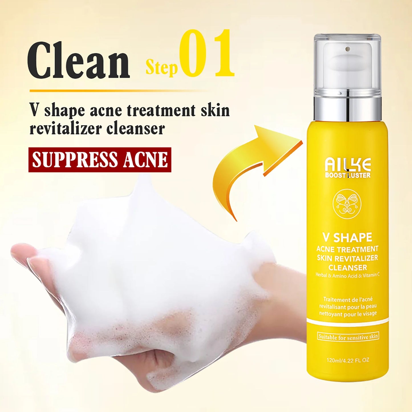 AILKE Peptide Brightening Face Care Set – Firm & Moisturize