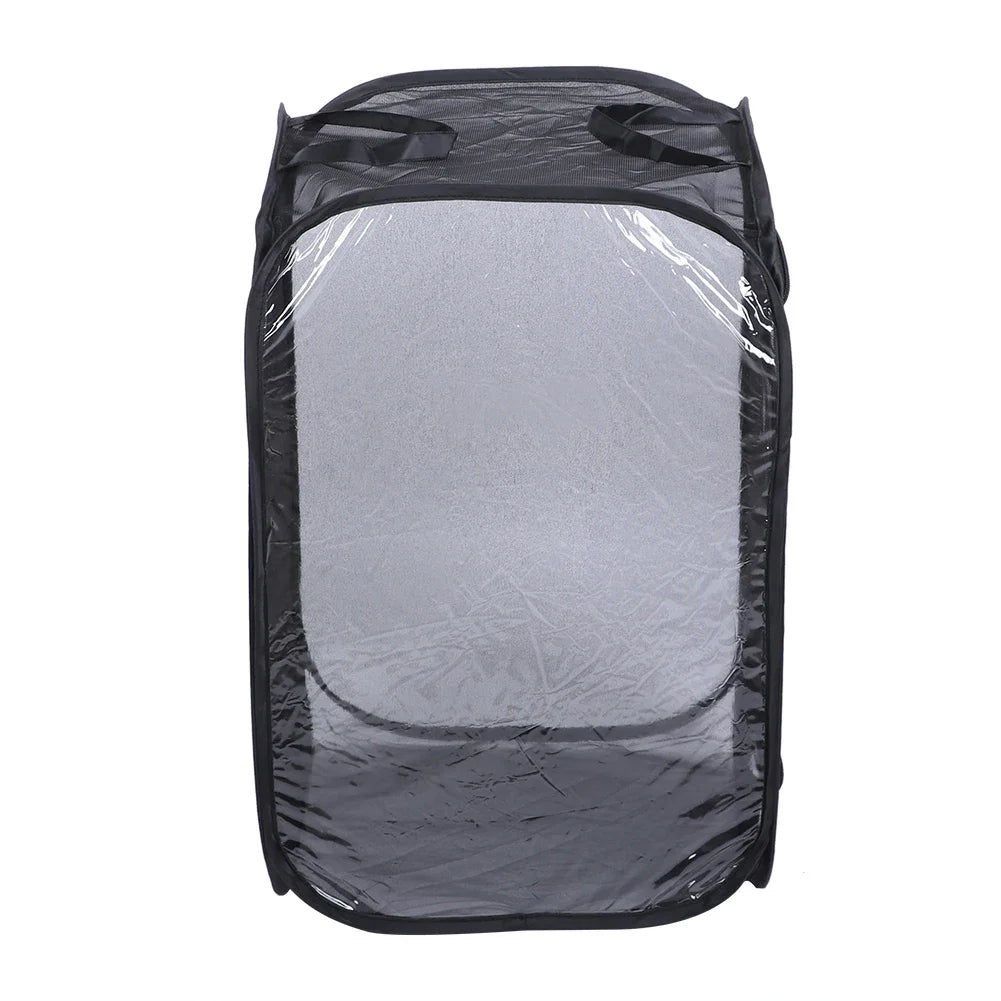 Black Collapsible Foldable Ventilated Insect Light Transmission Mesh
