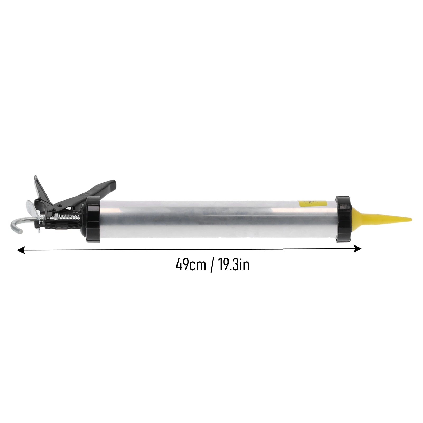 Caulking Gun Sealant Caulking Gun Caulking Gun Aluminum Alloy Cylindrical Lever Type Manual Sealant Glue Filling Tool 15703 Peaceful Pleasures Health and Wellness