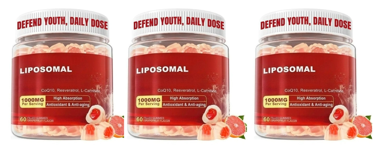 CoQ10 Resveratrol Gummies – Sugar-Free Antioxidant Support