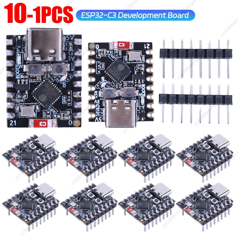 1-10PCS ESP32-C3 Development Board ESP32 C3 SuperMini WiFi Bluetooth-Compatible Board Development Board CORE Board for Arduino Peaceful Pleasures Health and Wellness