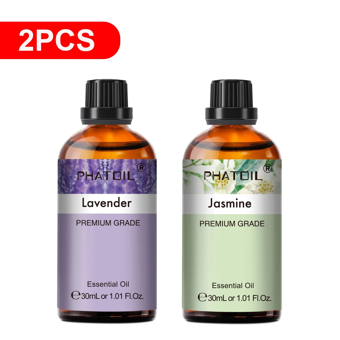 30ml Aromatherapy Essential Oil – Lavender, Lemon, Eucalyptus & More for Diffuser, Candle Making & DIY