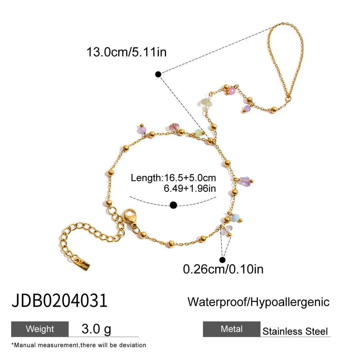 Stainless Steel Zircon Pearl Finger Chain Creative Light Luxury and High-end Jewelry That Does Not Fade Interphalanged Bracelet Peaceful Pleasures Health and Wellness JDB0204031
