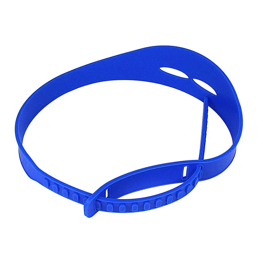 Adjustable Hair Trimming Guide & Neckline Template Hair Care Tools Peaceful Pleasures Health and Wellness blue