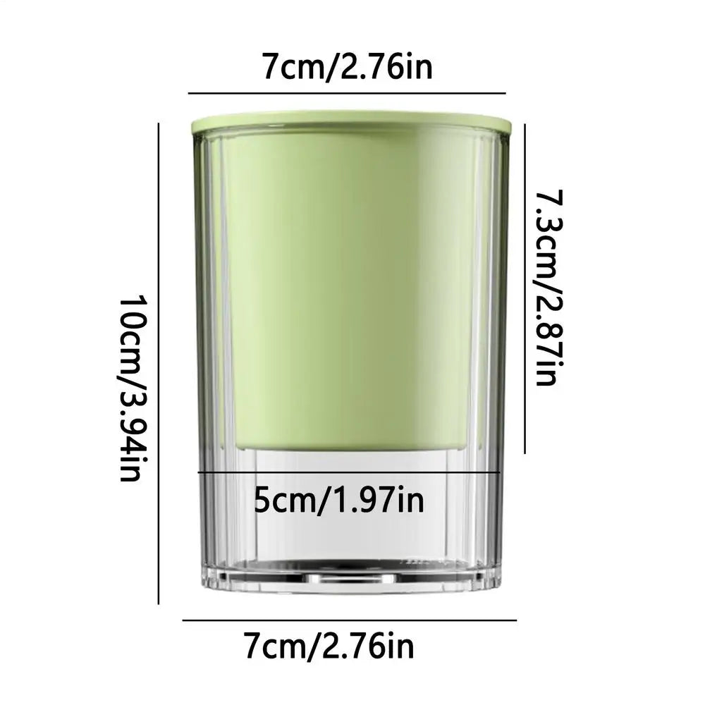 Self-Watering Double-Layer Flower Pot | Desktop Indoor Planter Self-Watering Planter Peaceful Pleasures Health and Wellness CN Green