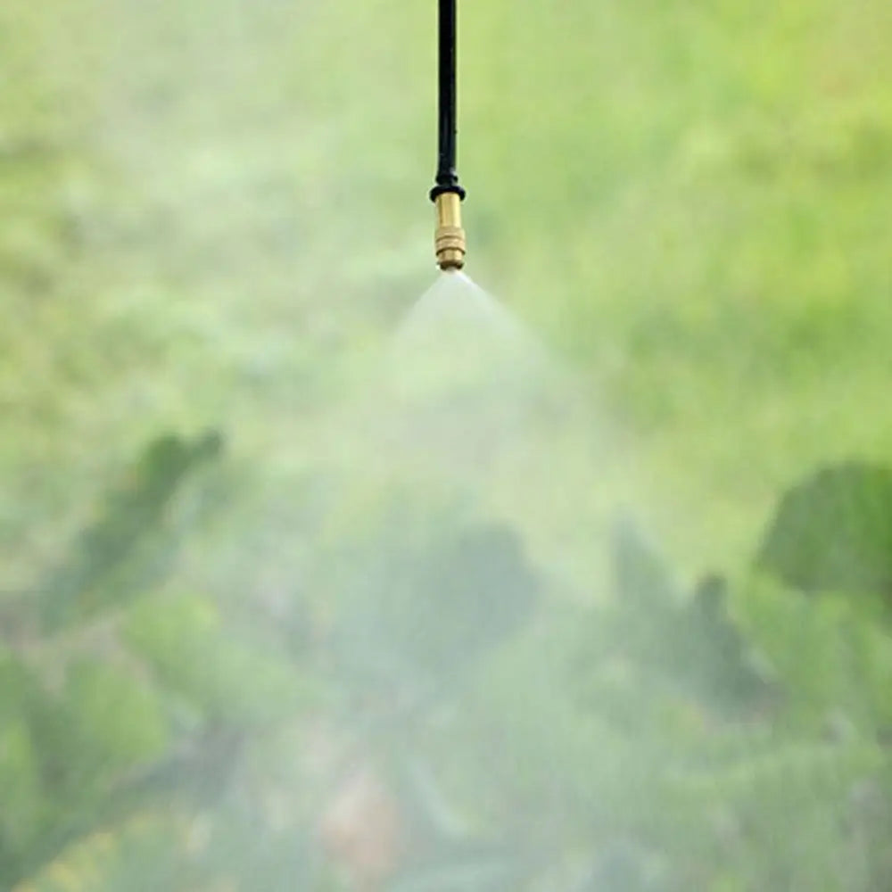 Adjustable Copper Misting Nozzle | Micro Spray Garden Sprinkler