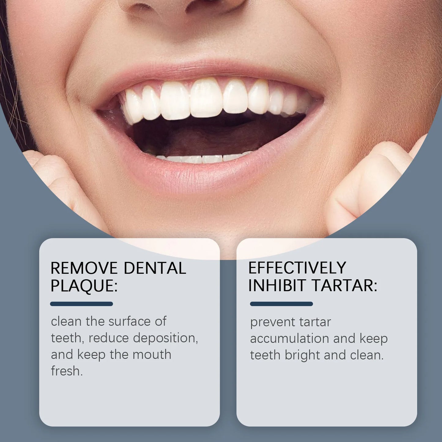 Teeth Whitening Toothpaste Remove Dental Plaque Reduce Tartar Relieve Gum Sensitivity Fresh Breath Peppermint Toothpaste 85g ﻿ Peaceful Pleasures Health and Wellness