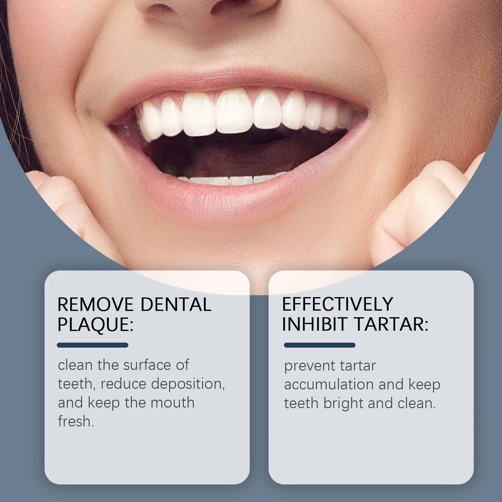 Teeth Whitening Toothpaste Remove Dental Plaque Reduce Tartar Relieve Gum Sensitivity Fresh Breath Peppermint Toothpaste 85g ﻿ Peaceful Pleasures Health and Wellness