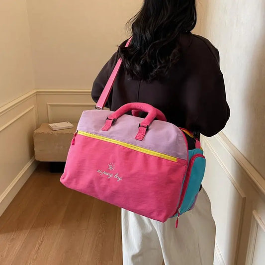 Large Colorful Waterproof Duffel Bag for Travel & Gym Travel Duffel Bag Oasis Select