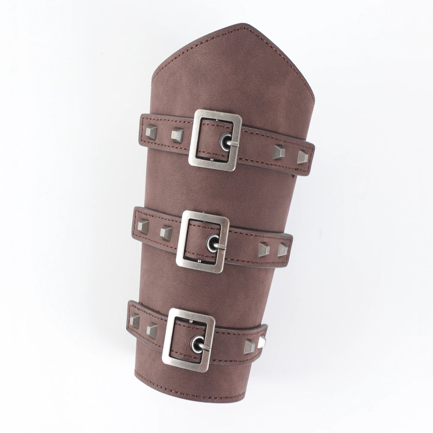 Medieval Armor Men Cosplay Arm Warmers Lace-up Viking Pirate Knight