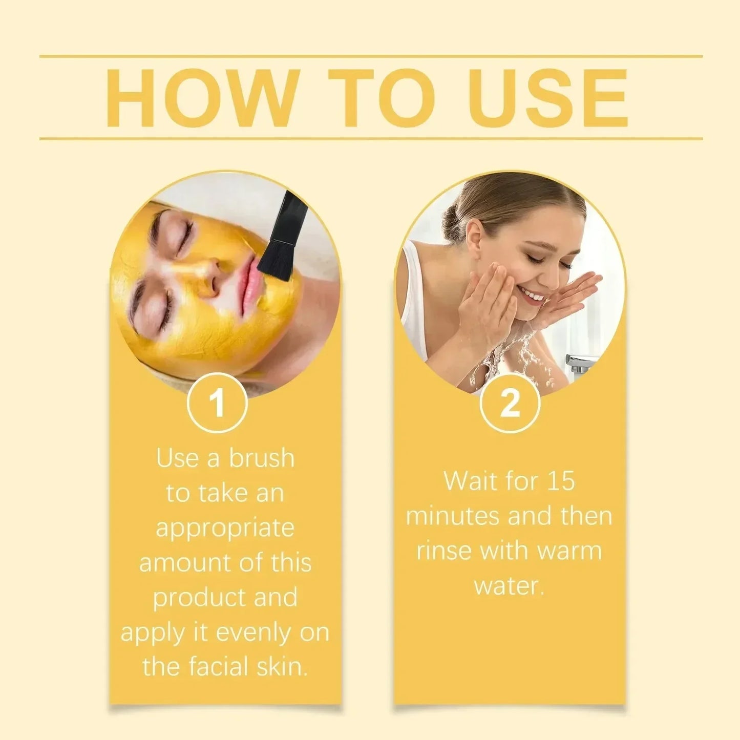Vitamin C Turmeric Clay Mask – Brighten, Hydrate & Refine Pores
