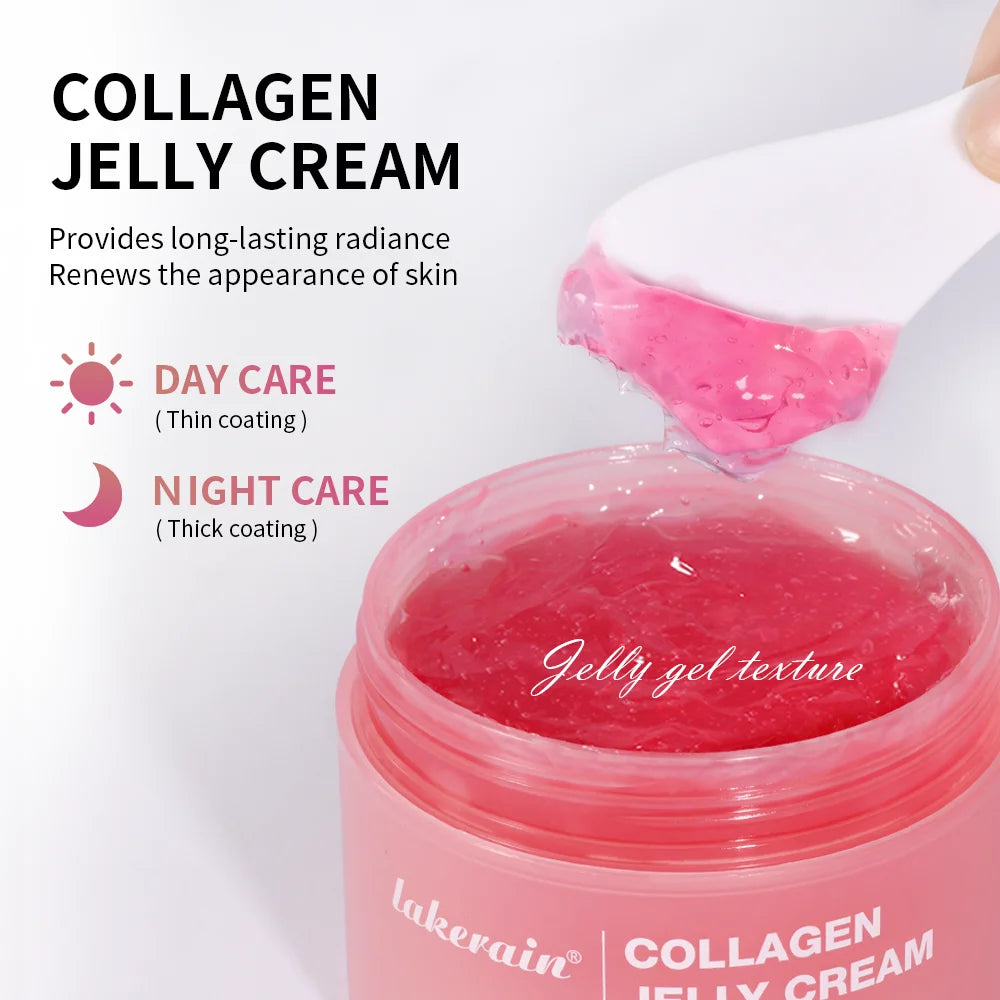 Salmon DNA PDRN Pink Peptide Serum with Collagen Jelly Cream Collagen Tightening Soothing Anti-Aging Firmness Hydration Skincare Peaceful Pleasures Health and Wellness