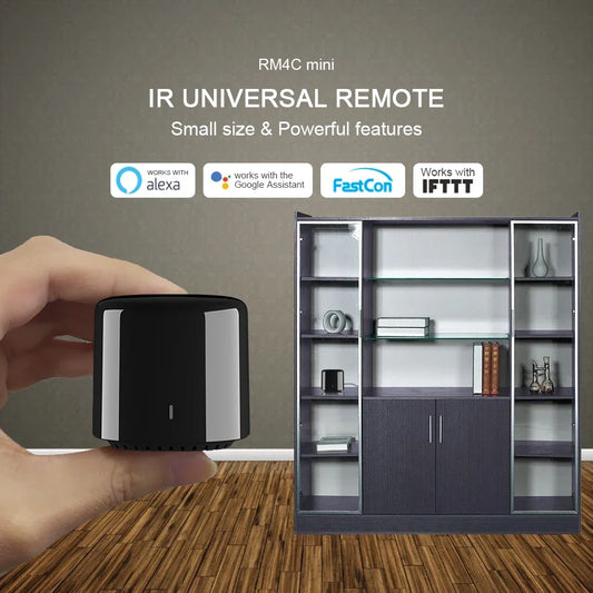 Broadlink Rm4c Mini WIFI IR RM4 BestCon Smart Home Universal Remote for Air Conditioner TV Voice Control by Alexa Google Home Peaceful Pleasures Health and Wellness
