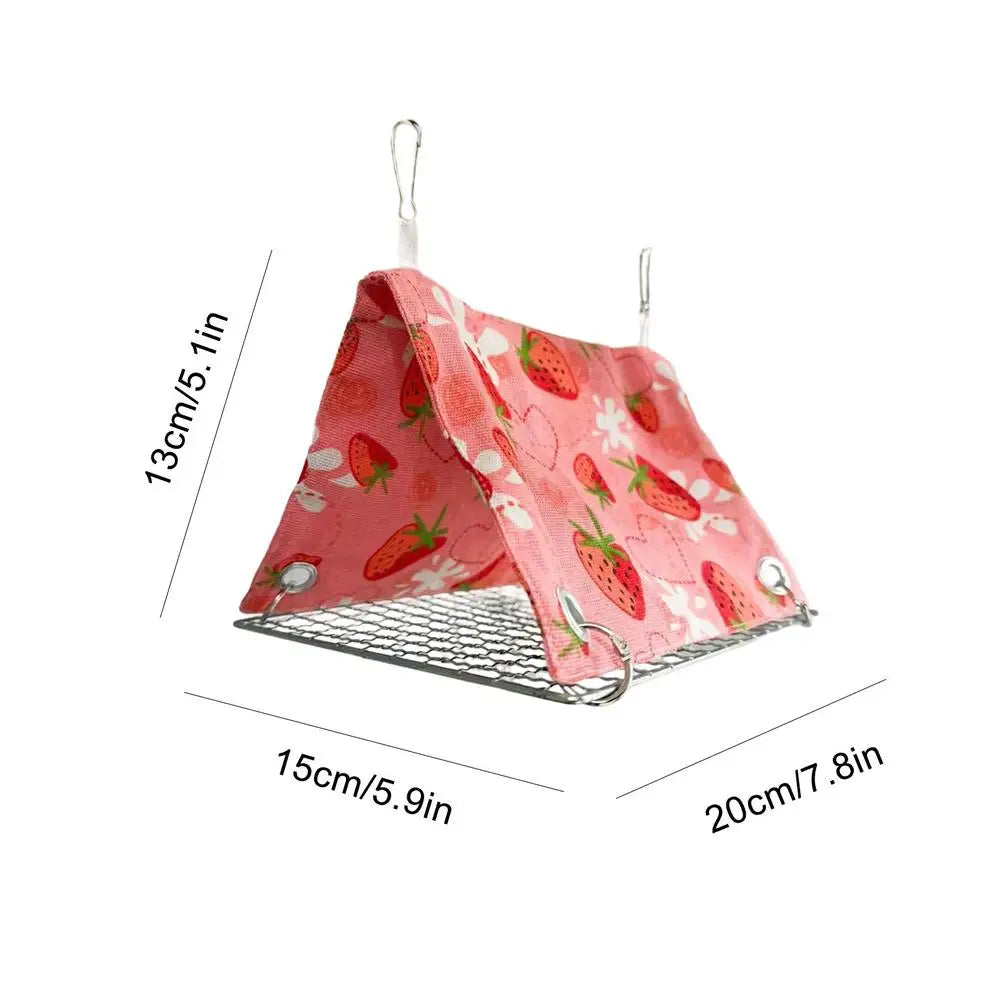Bird Hammock Cage Nest – Hanging Bed for Parrots & Small Pets