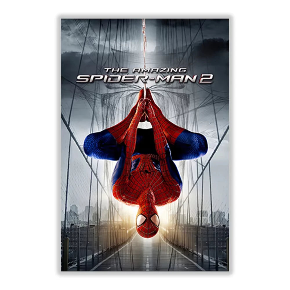 Marvel SpiderMan Canvas Painting Wall Art H Poster Superhero Movie Living Room Decoration Kids Room Peaceful Pleasures Health and Wellness 6-1PC 50x70cm