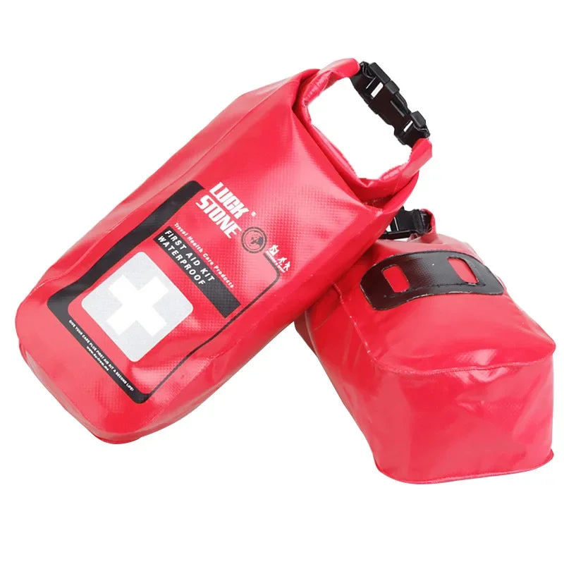 New 2L Portable Waterproof First Aid Bag Outdoor Camp Emergency Kits Case Only For Home Car Travel Fishing Hiking Sports Peaceful Pleasures Health and Wellness