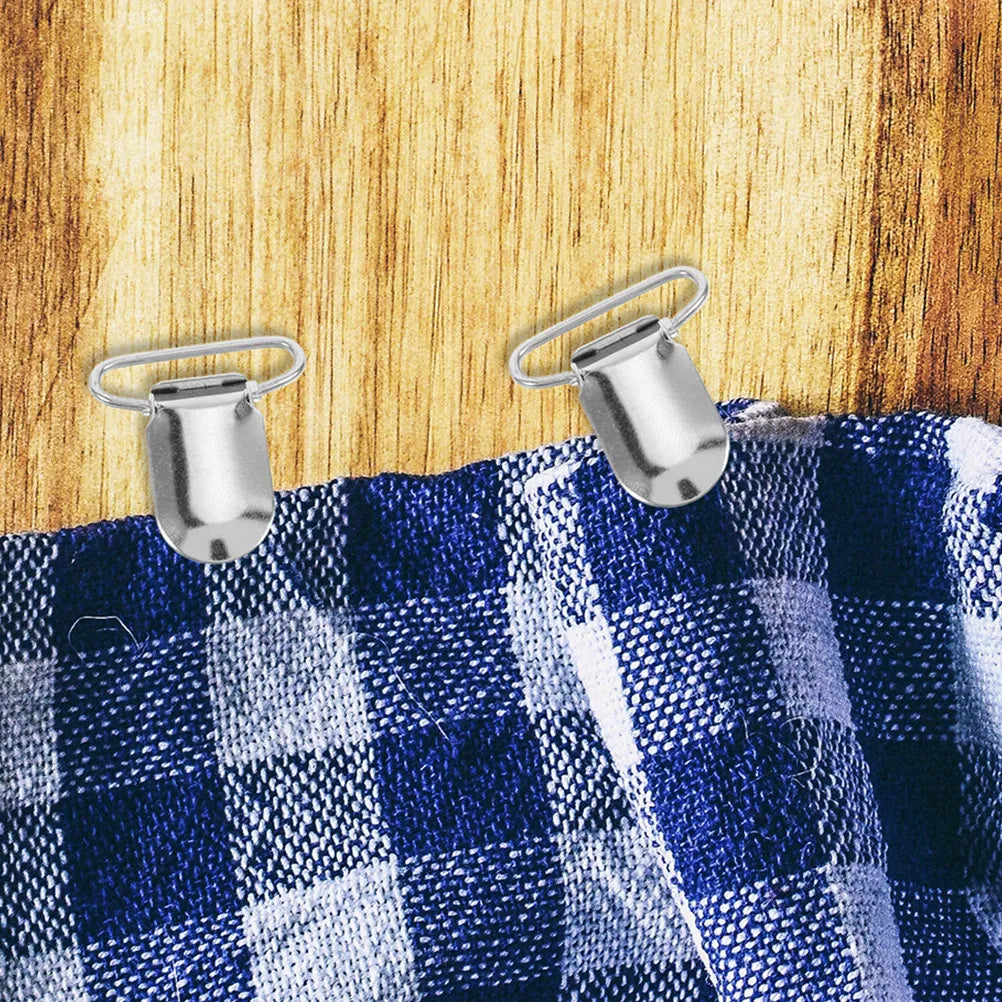 25Pcs Tablecloth Clips Heavy Duty Metal Holder Clips Sheet Fasteners Mattress Pad Cover Bed Sheet Grippers Sofa Cushion Peaceful Pleasures Health and Wellness Default Title
