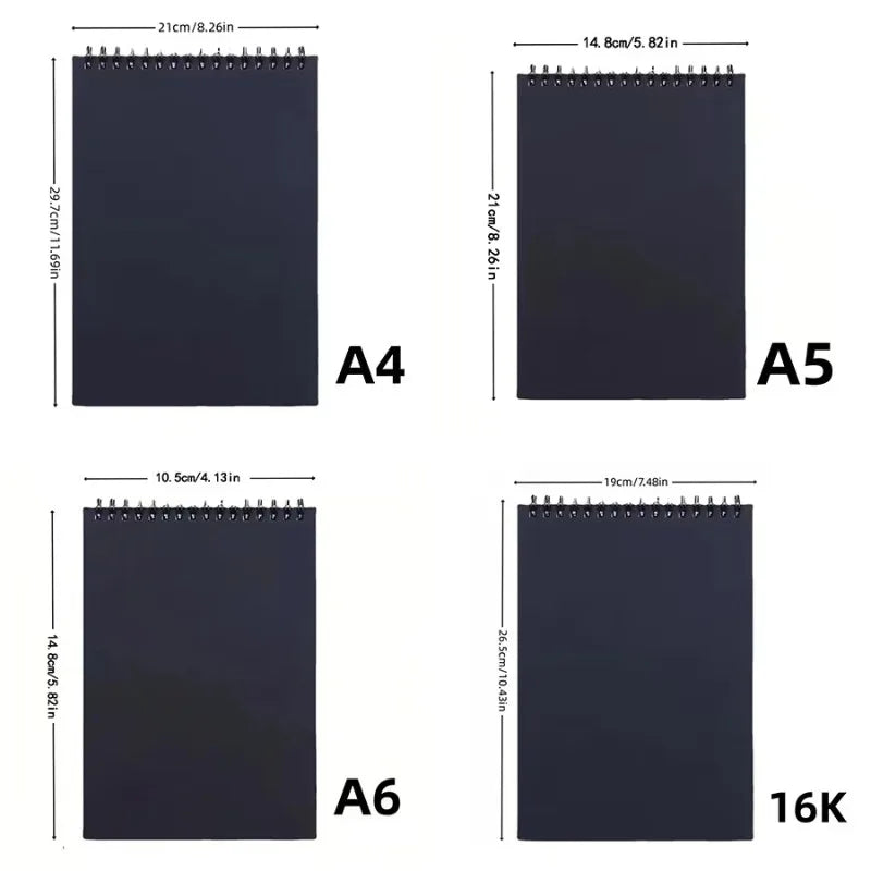 1 Pack 30-Sheets Top Spiral-Bound Sketch Book Acid-Free Art Sketchpad for Artistic Drawing Painting And Writing Peaceful Pleasures Health and Wellness