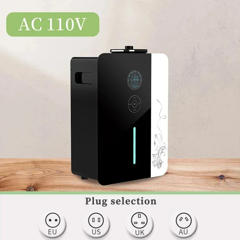 NAMSTE 5000m³ Electric Aroma Diffuser 1200ML WiFi (NMT-192) Peaceful Pleasures Health and Wellness United States WIFI black US|hvac