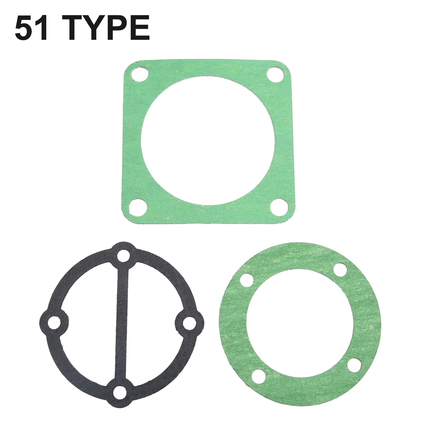 3In1 Air Compressor Cylinder Head Base Valve Plate Gaskets Washers 51