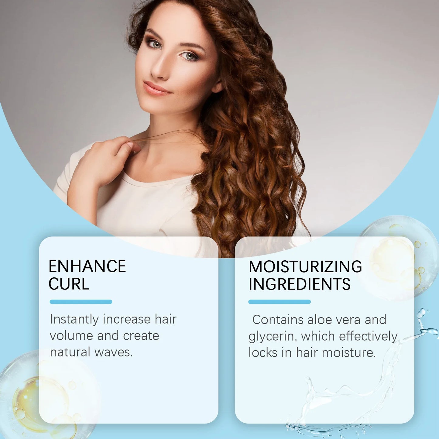 HOEGOA Sea Salt Hair Spray – Strong Hold, Volume & Curls