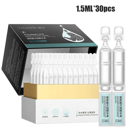 30-Piece Hyaluronic Acid Face Serum Set – Anti-Wrinkle & Hydration Hyaluronic Acid Serum Peaceful Pleasures Health and Wellness Default Title