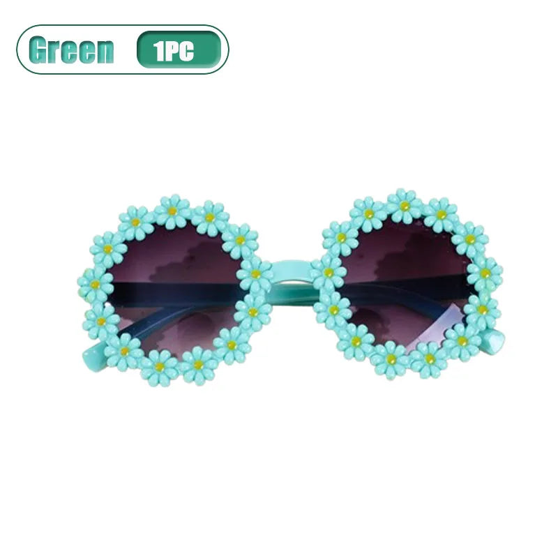 Kids Daisy Flower Sunglasses UV400 Protection | Ages 2–12