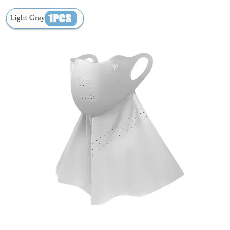 Women's UPF 50+ Sun Face Mask & Neck Cover | Cooling UV Shield