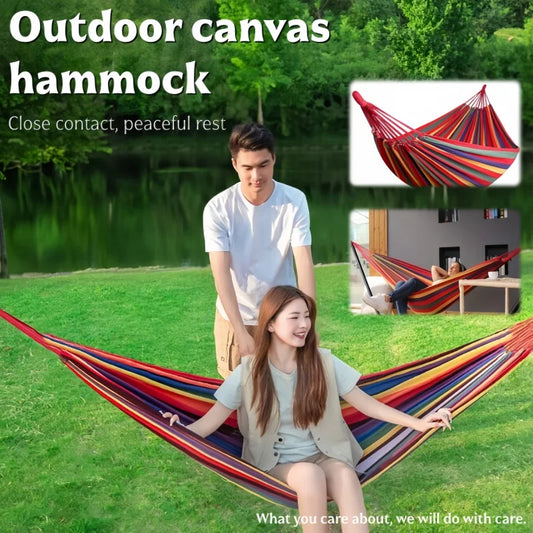 Outdoor camping hammock double thick tarp side roll prevent bedroom indoor bedroom swing lounge travel portable lightweight. Peaceful Pleasures Health and Wellness