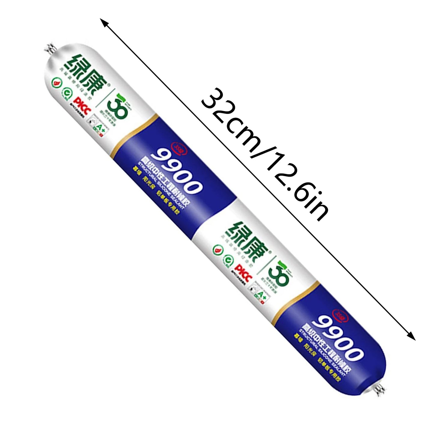Silicone Sealant DH-9900 High Temperature Resistant for Bathroom Roof Wall Crack Waterproof Indoor Outdoor Permanent Clear Seal Peaceful Pleasures Health and Wellness