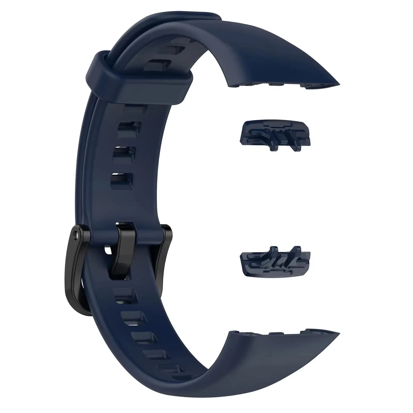 Silicone Sport Strap for Huawei Band 6 / 6 Pro & Honor Band 6 Peaceful Pleasures Health and Wellness Midnight blue Strap For Huawei Band 6