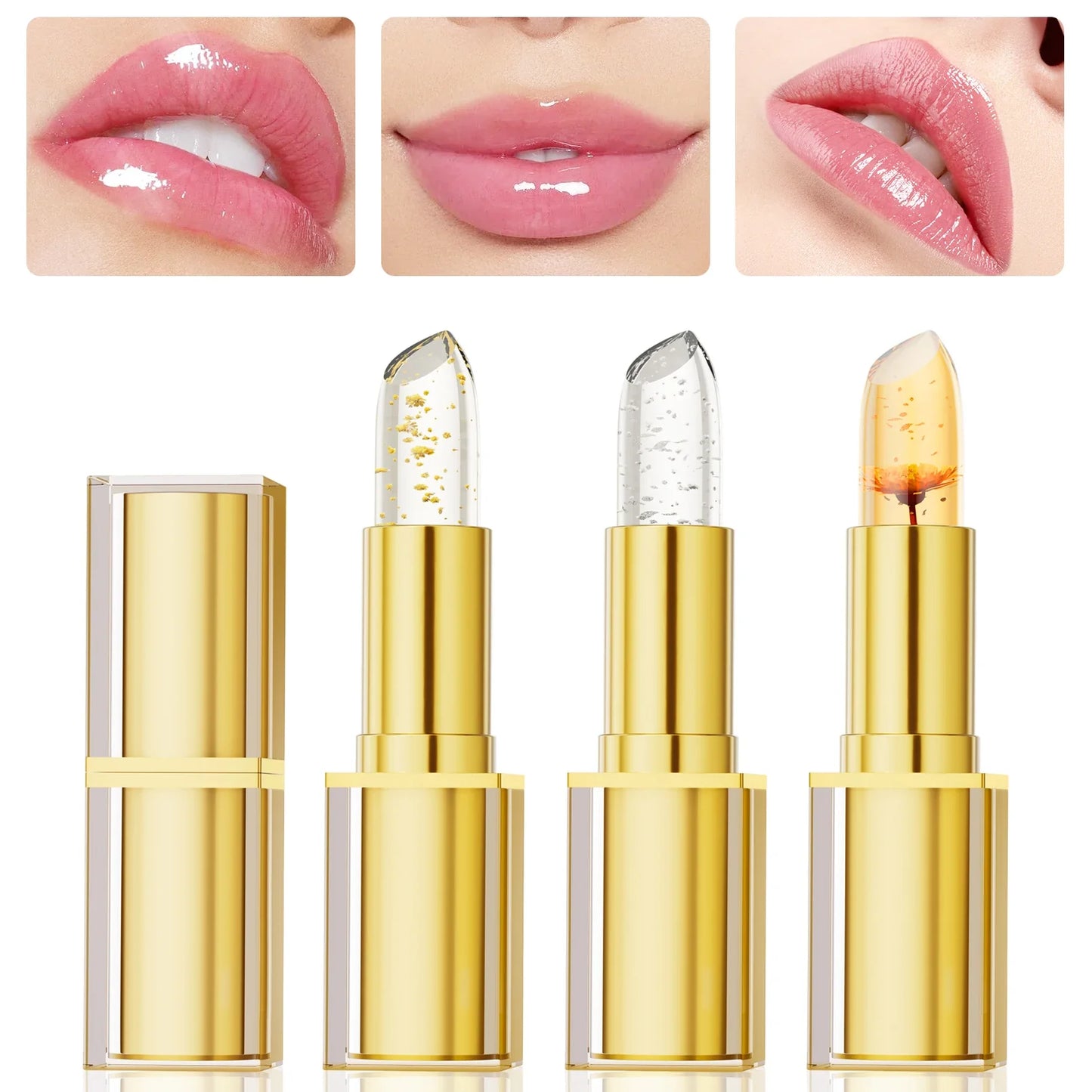 HelloKiss Crystal Color-Changing Petal Lipstick | Long-Lasting