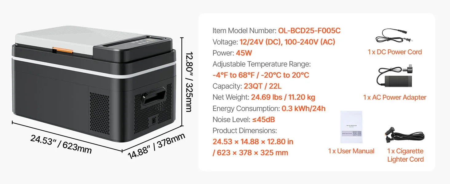 SucceBuy Car Refrigerator Mini Fridge Freezer Portable Refrigerators Peaceful Pleasures Health and Wellness