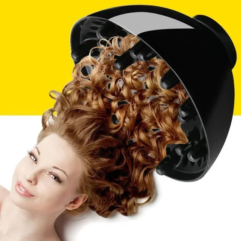 1pc Hair Diffuser Professional Hair Styling Curl Dryer Diffuser Universal Hairdressing Blower Styling Salon Curly Styling Tool Peaceful Pleasures Health and Wellness