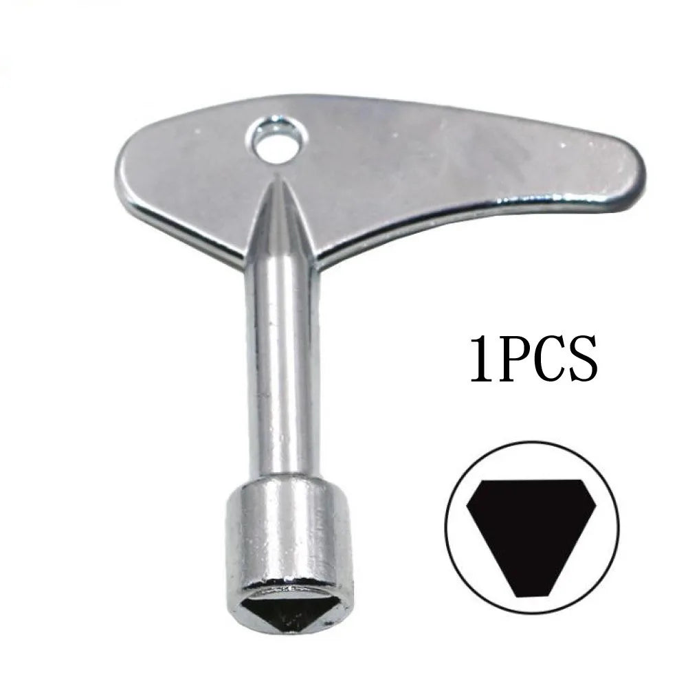 Internal Triangle Wrench Elevator Water Meter Valve Key