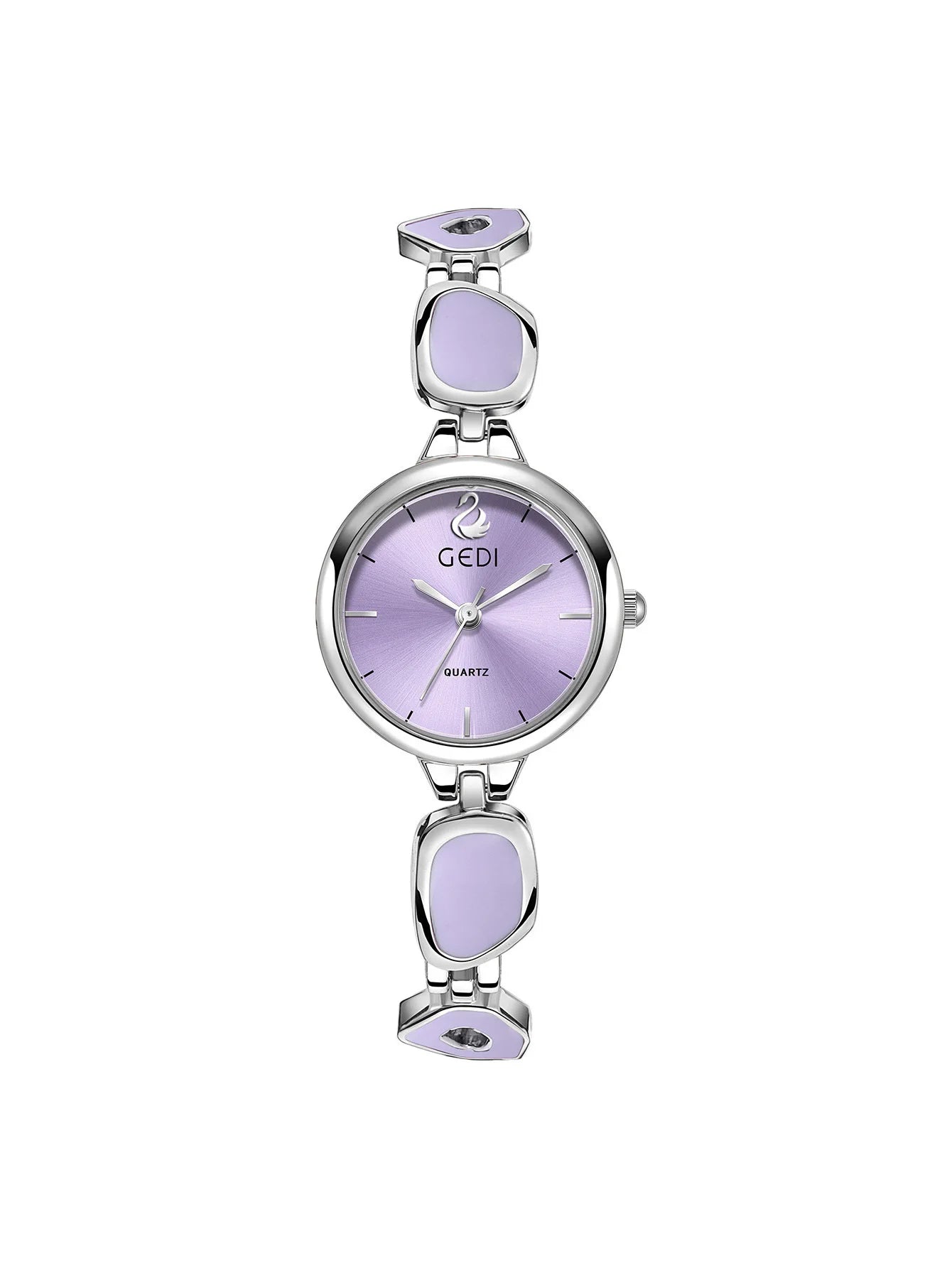 Versatile Fashionable Women Watch Women Hand Style Women Light Luxury Niche Small Exquisite Simple High End Regular Quartz Watch Peaceful Pleasures Health and Wellness purple