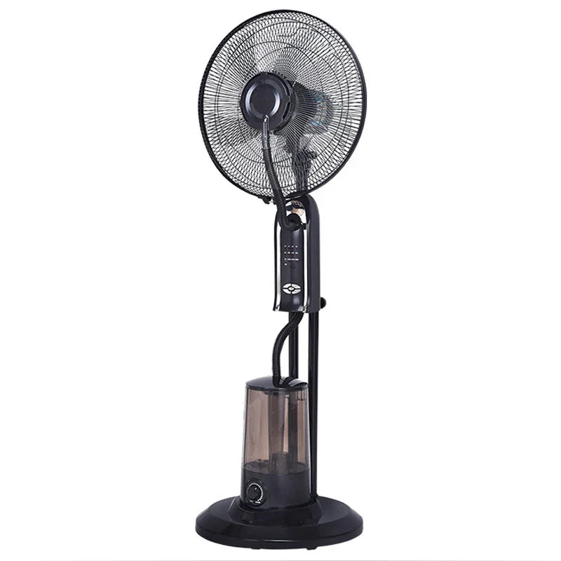 3.2L Mist Floor Fan – Remote, Oscillating, 3-Speed, 75W