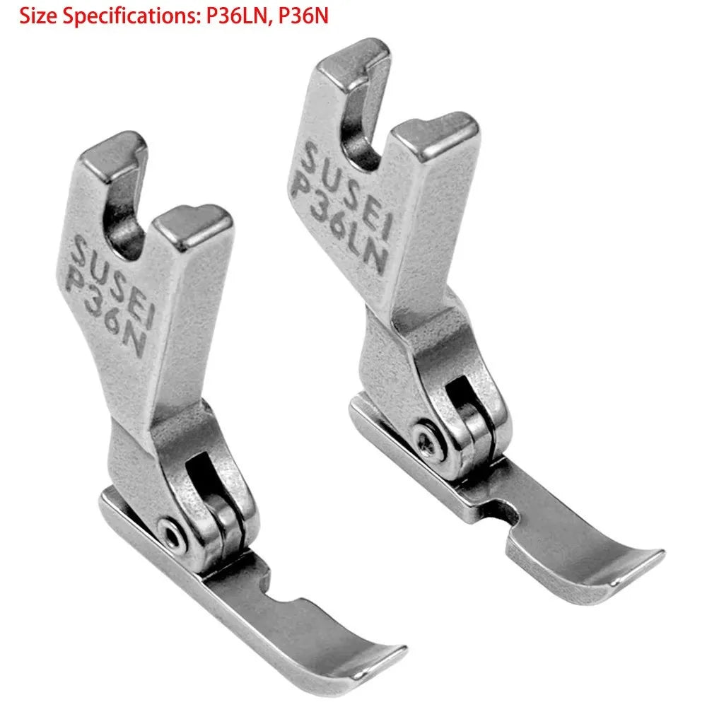 New P36N P36LN Cording Zipper Presser Foot All Steel Sewing Tools Guide Feet Industrial Sewing Machine Accessories Flat Car Peaceful Pleasures Health and Wellness