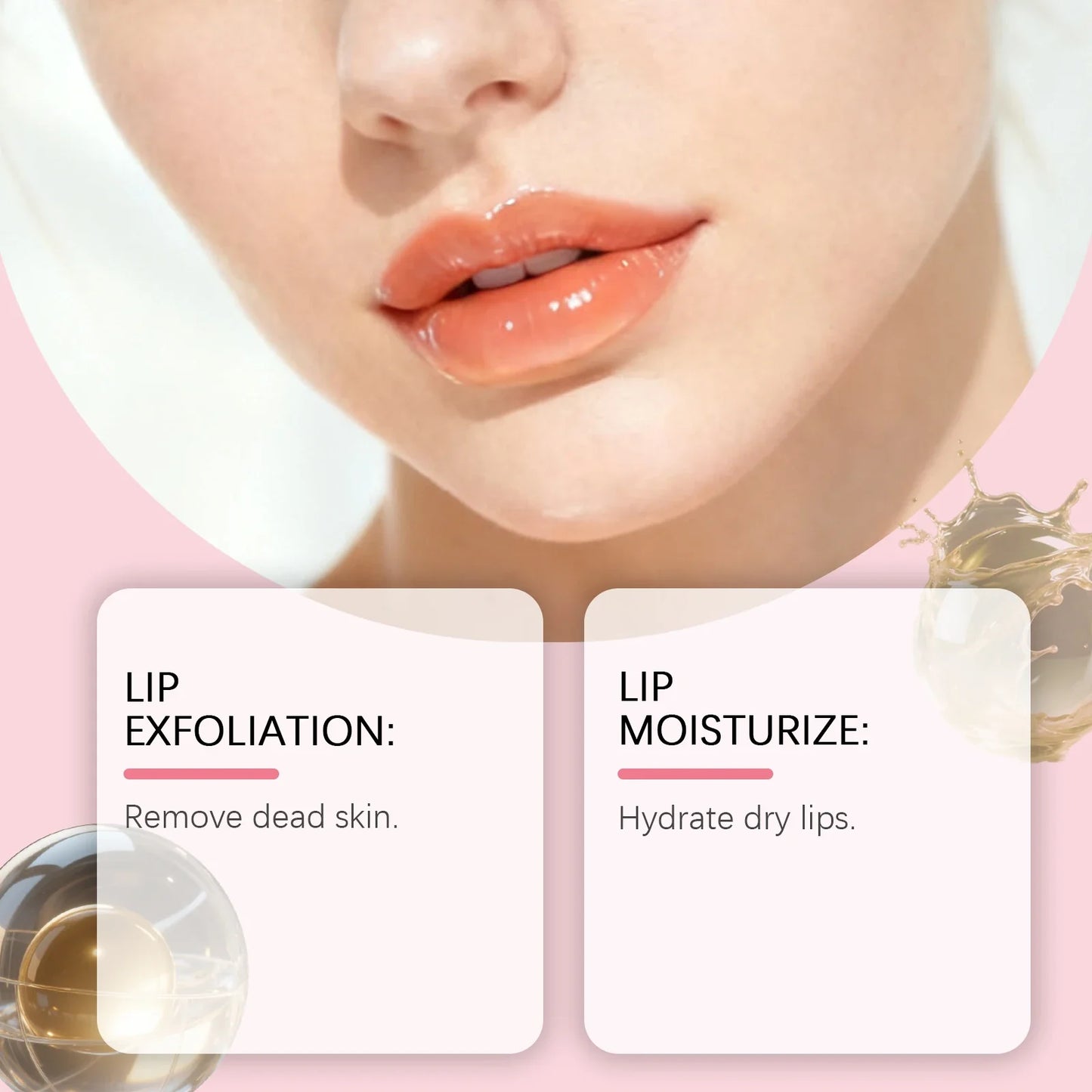 Eelhoe Strawberry Lip Scrub – Exfoliate, Moisturize & Brighten