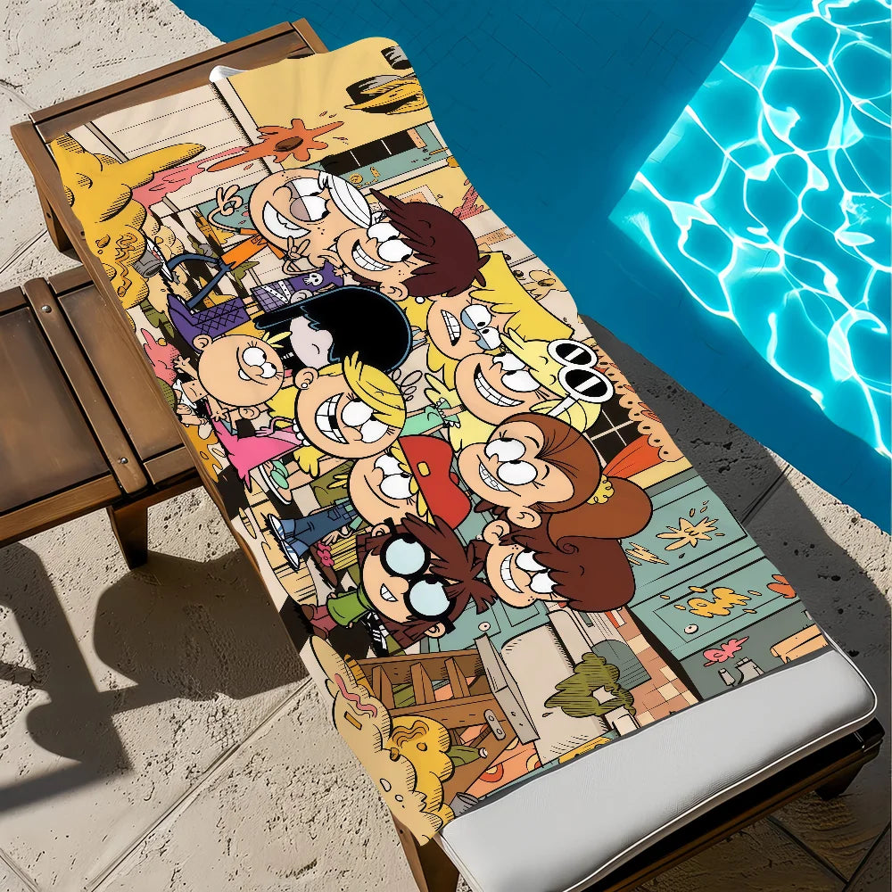 Anime Microfiber Beach Towel – Quick-Dry, Soft, Multi-Size Microfiber Beach Towel Peaceful Pleasures Health and Wellness z3 STJ80x160CM