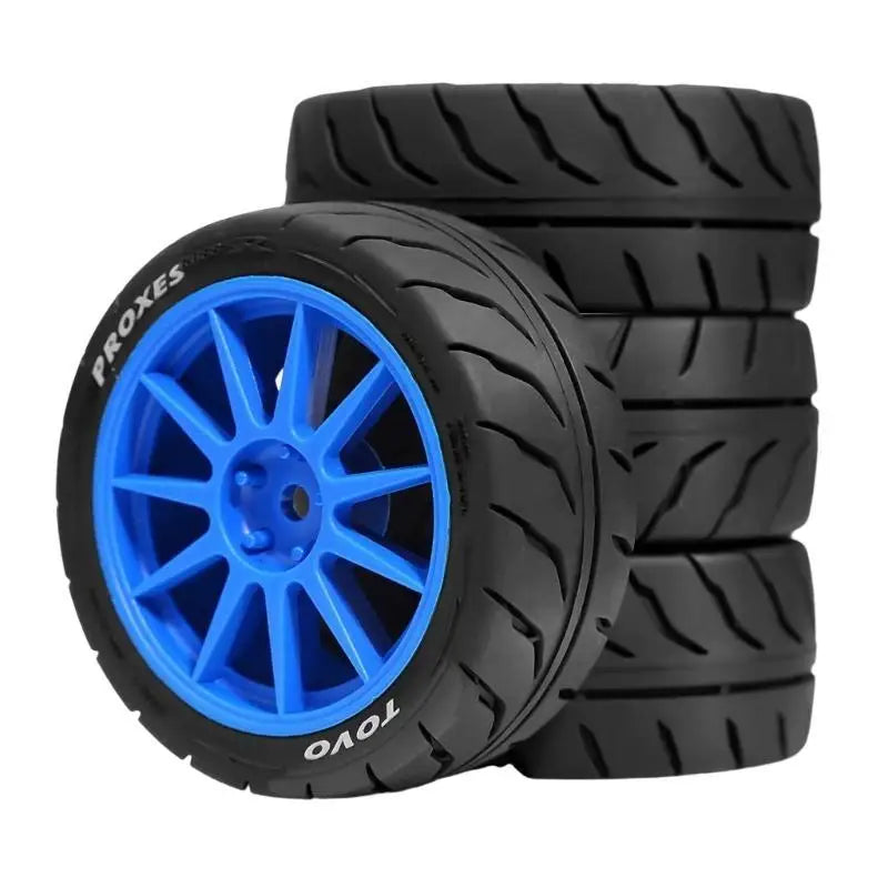 RC Beadlock Wheel Tires 1/10 Scale Crawler 4PCS Rubber Set