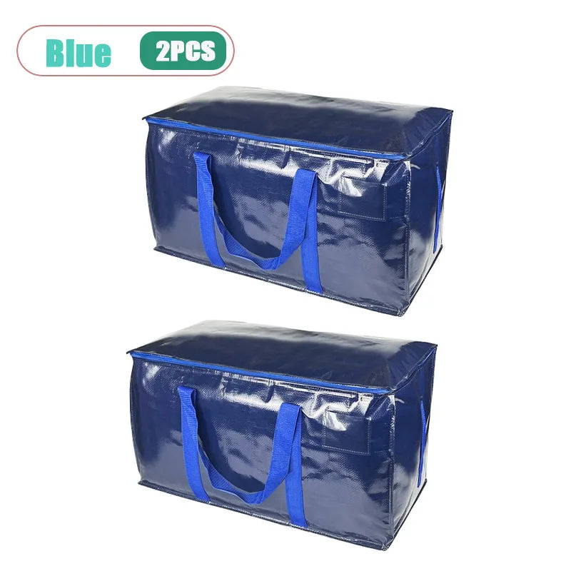 Large Heavy Duty Waterproof Woven Moving Storage Bag – Foldable