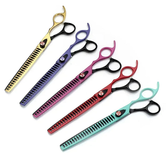 8" Professional Hair Cutting & Thinning Scissors | Barber Shears Hair Cutting Shears Peaceful Pleasures Health and Wellness