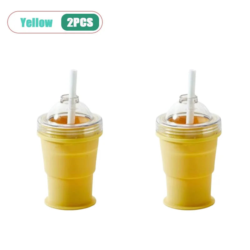 2-in-1 Silicone Ice Ball Maker & Collapsible Cup | Summer Must-Have