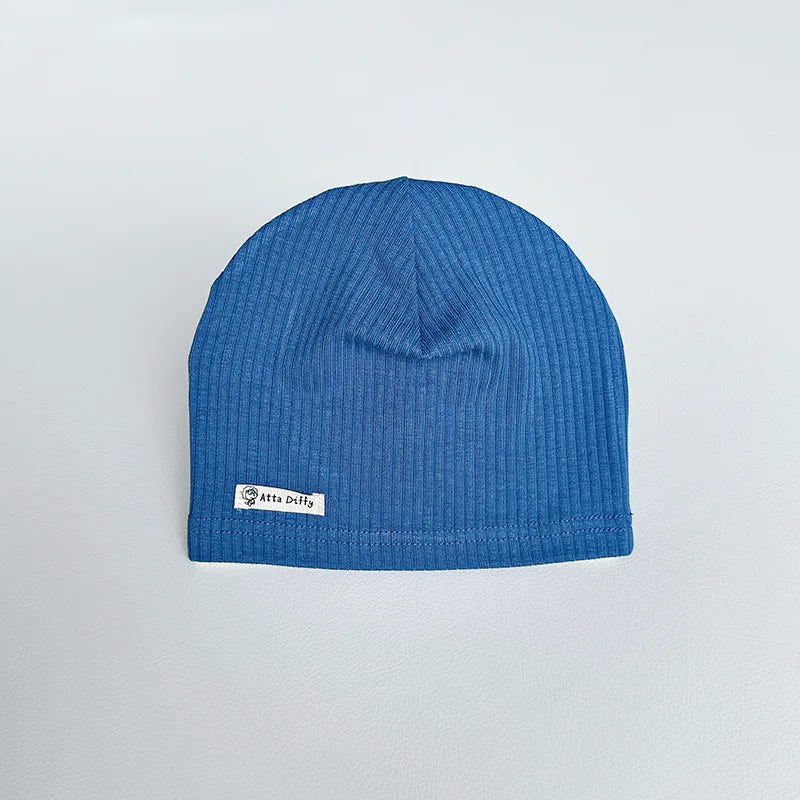 Kids Beanie Hat | Soft Cotton Spring Autumn Boys Girls Ages 1–8