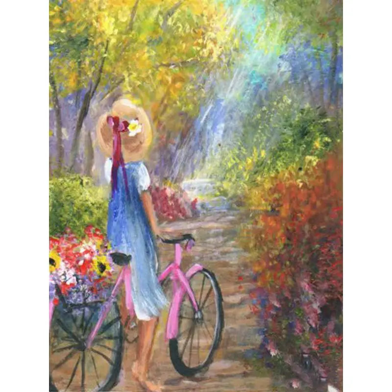 GATYZTORY Paint By Numbers For Adults Children Ballet Girl DIY HandPainted Oil Painting Figure Picture Home Wall Decor Gift Peaceful Pleasures Health and Wellness