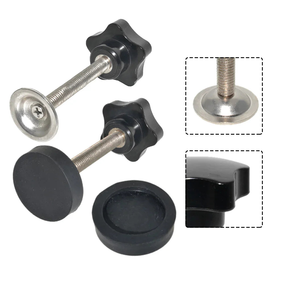 M8×60 Star Hand Knob Screw – Alloy Steel Clamping Knob