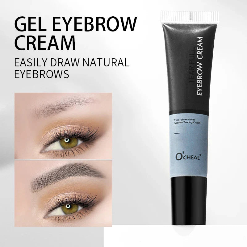 Tear-Off Eyebrow Dye Cream – Waterproof & Natural Look